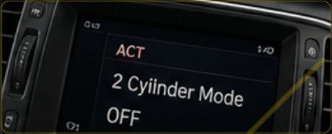 ACT OFF tryb odłączania 2 cylindrów
